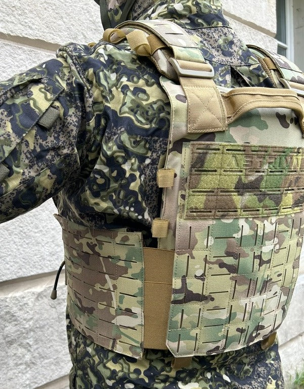 Weste „Łasica” – Plate Carrier Multicam