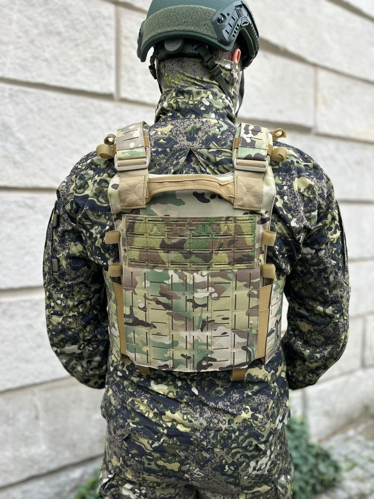 Weste „Łasica” – Plate Carrier Multicam