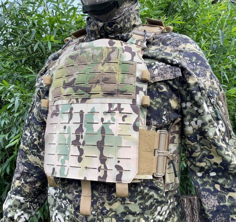 Weste „Łasica” – Plate Carrier Multicam