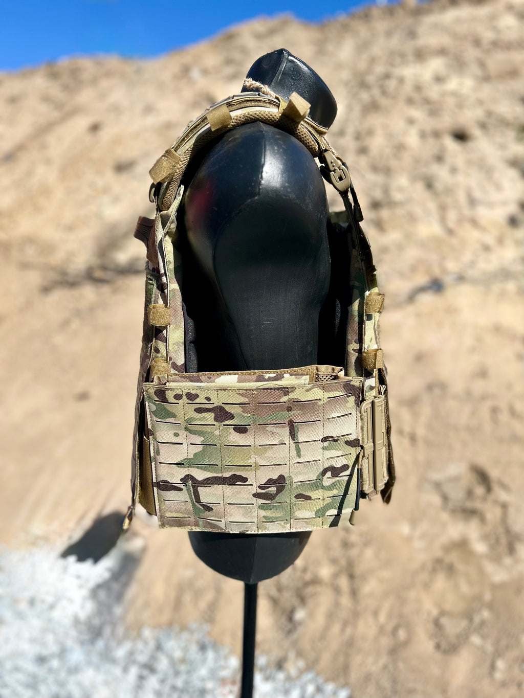 Kamizelka „Łasica” – Plate Carrier Multicam