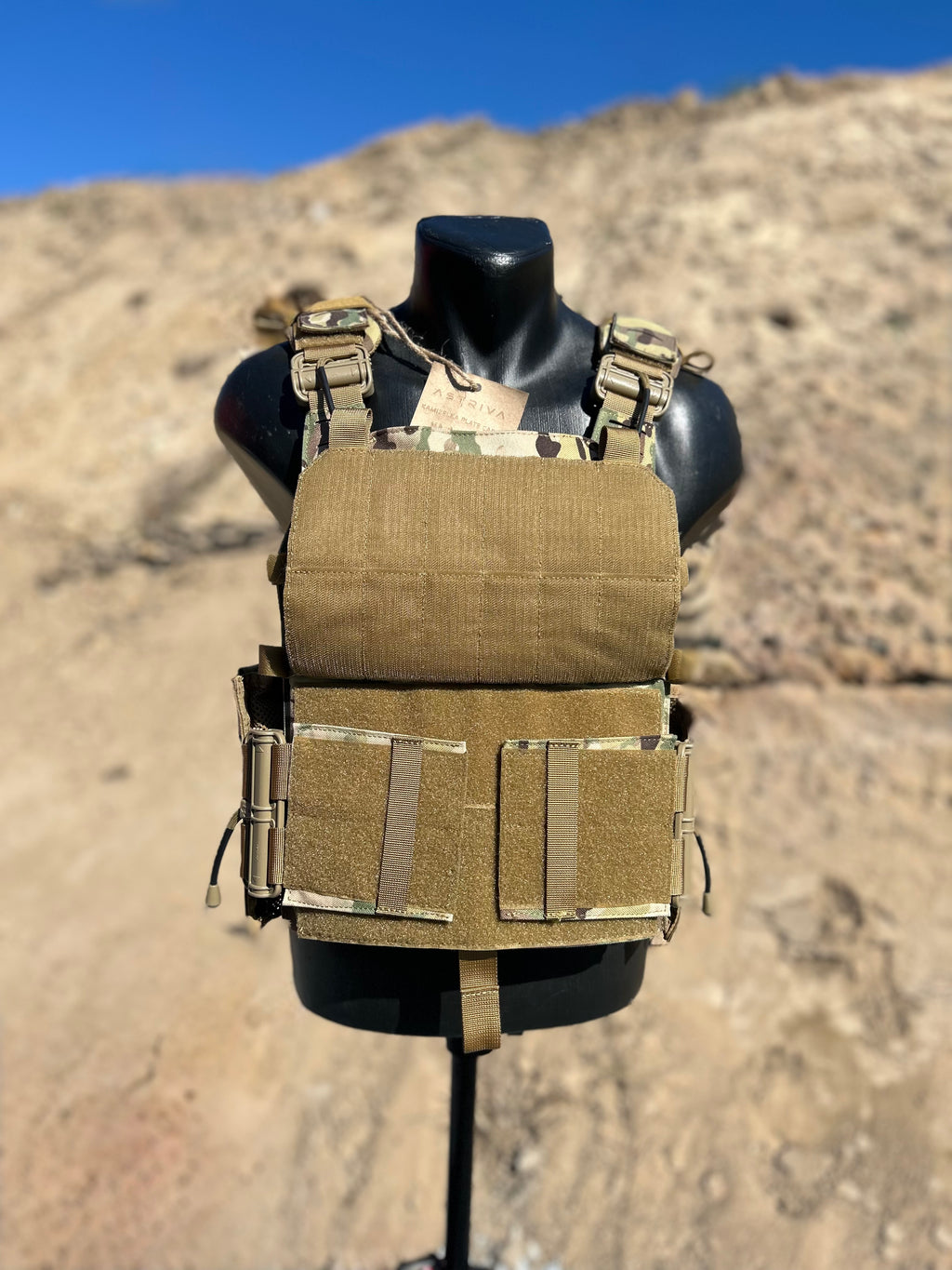 Kamizelka „Łasica” – Plate Carrier Multicam